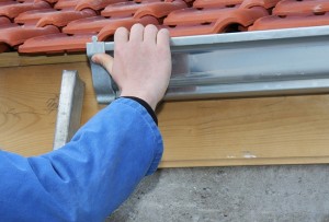 Remplacement complet de gouttières en zinc