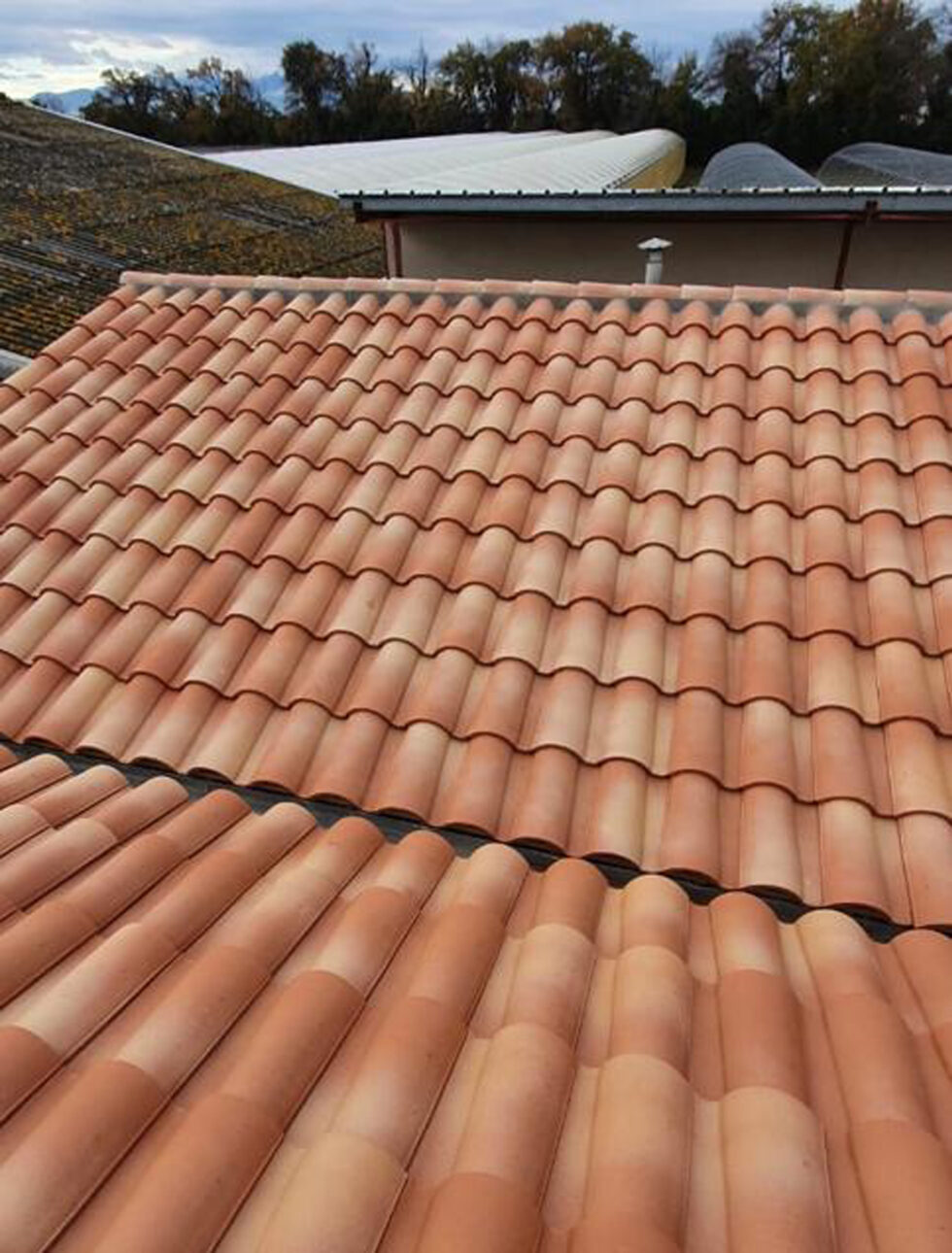 Rénovation complète de toiture en tuiles canal